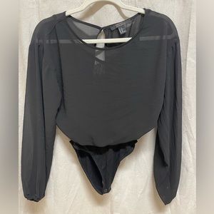 Forever21 black bodysuit